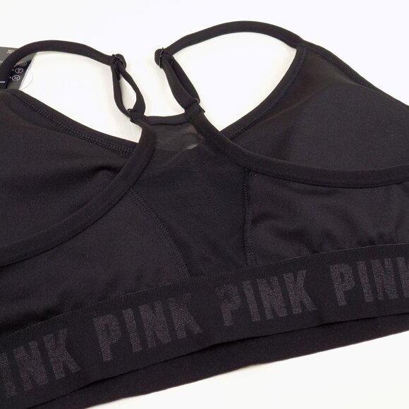 new with tags! PINK VS logo floral ultimate sports bra - Picture 5 of 7